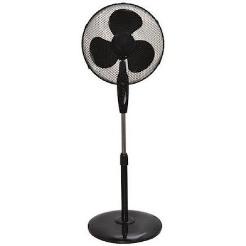 ΑΝΕΜΙΣΤΗΡΑΣ ΟΡΘΟΣΤΑΤΗΣ EUROLAMP 147-29088 43cm BLACK